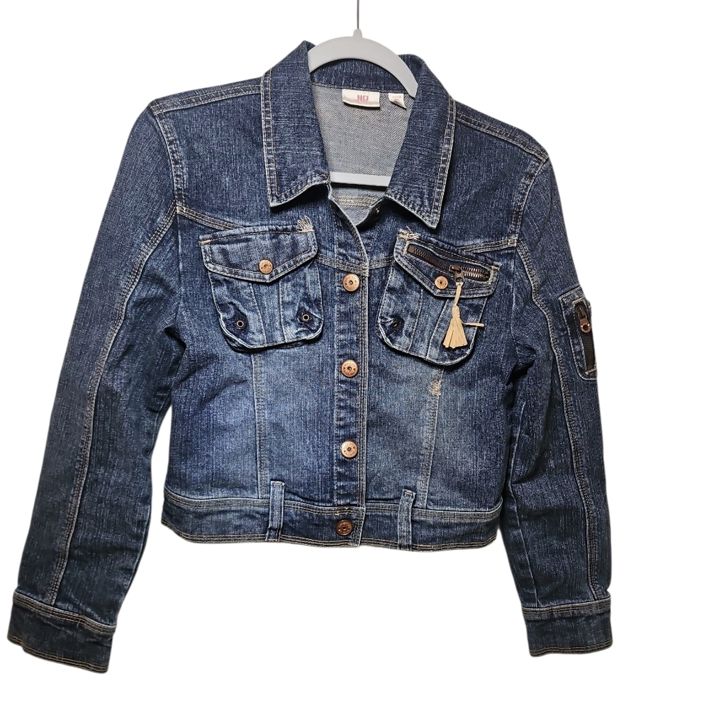 Jennifer Lopez Blue Denim Jacket